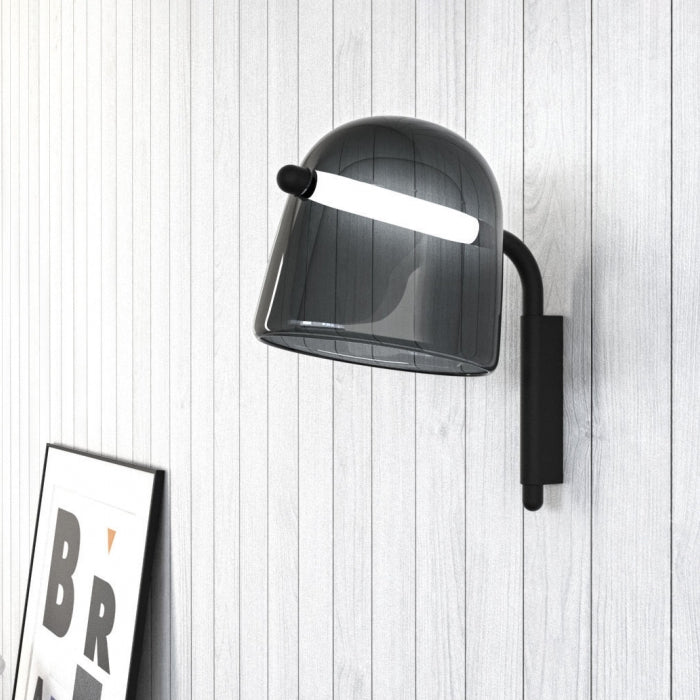 Penumbra Premium zeitgenössische Kunstglas-Wandleuchte