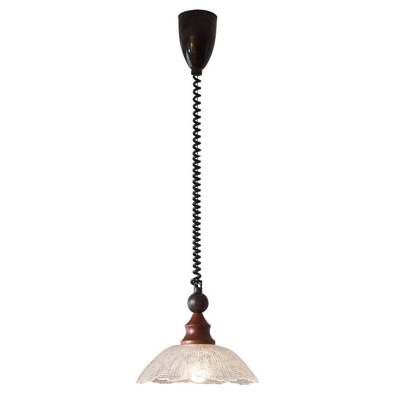 Nydoreth Elegance Vintage Art Pendelleuchte aus Holz