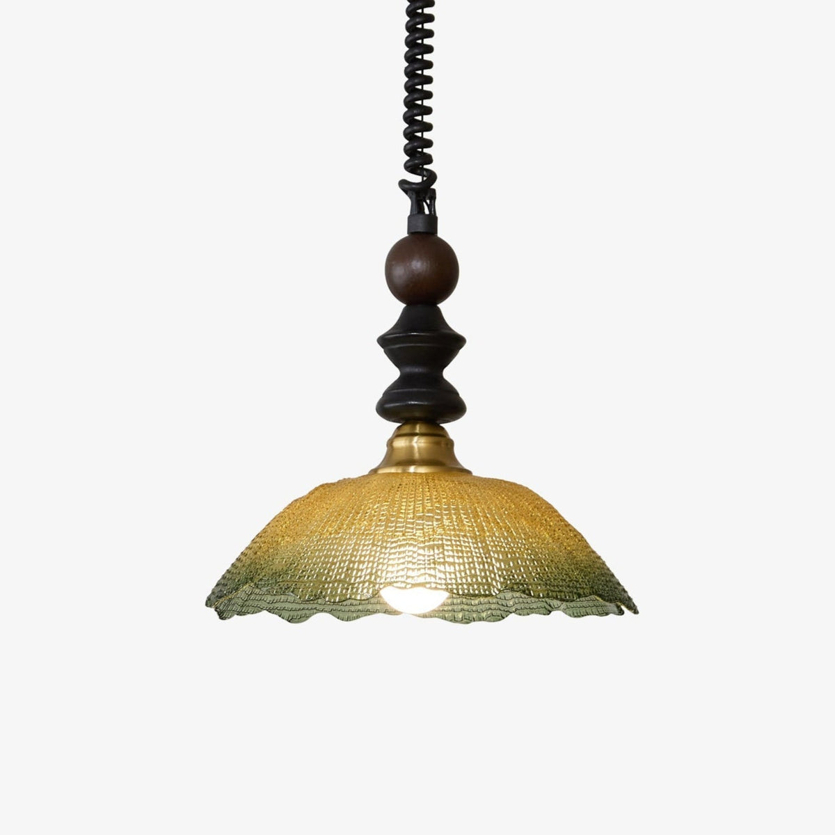 Nydoreth Elegance Vintage Art Pendelleuchte aus Holz