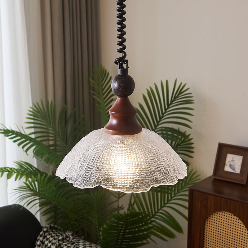 Nydoreth Elegance Vintage Art Pendelleuchte aus Holz