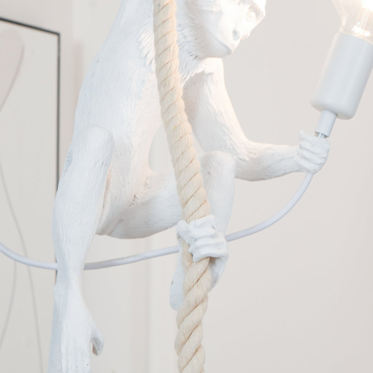 Epiran Kunstharz-Seil-Kunsthandwerk-Pendelleuchte