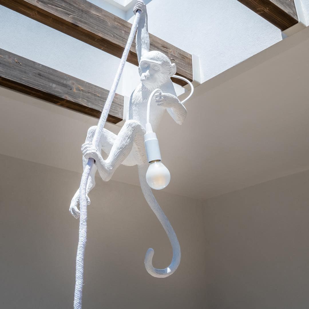 Epiran Kunstharz-Seil-Kunsthandwerk-Pendelleuchte