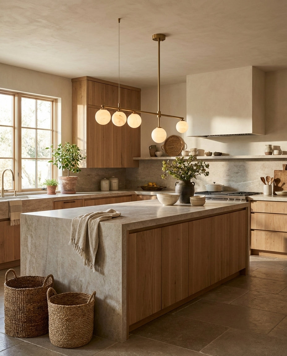 Finscombe Alabaster-Kronleuchter