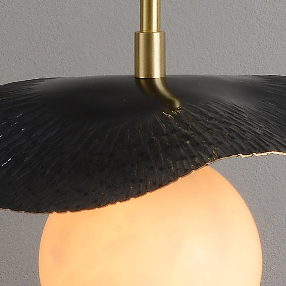 Talem Baldachin aus Alabaster Pendelleuchte