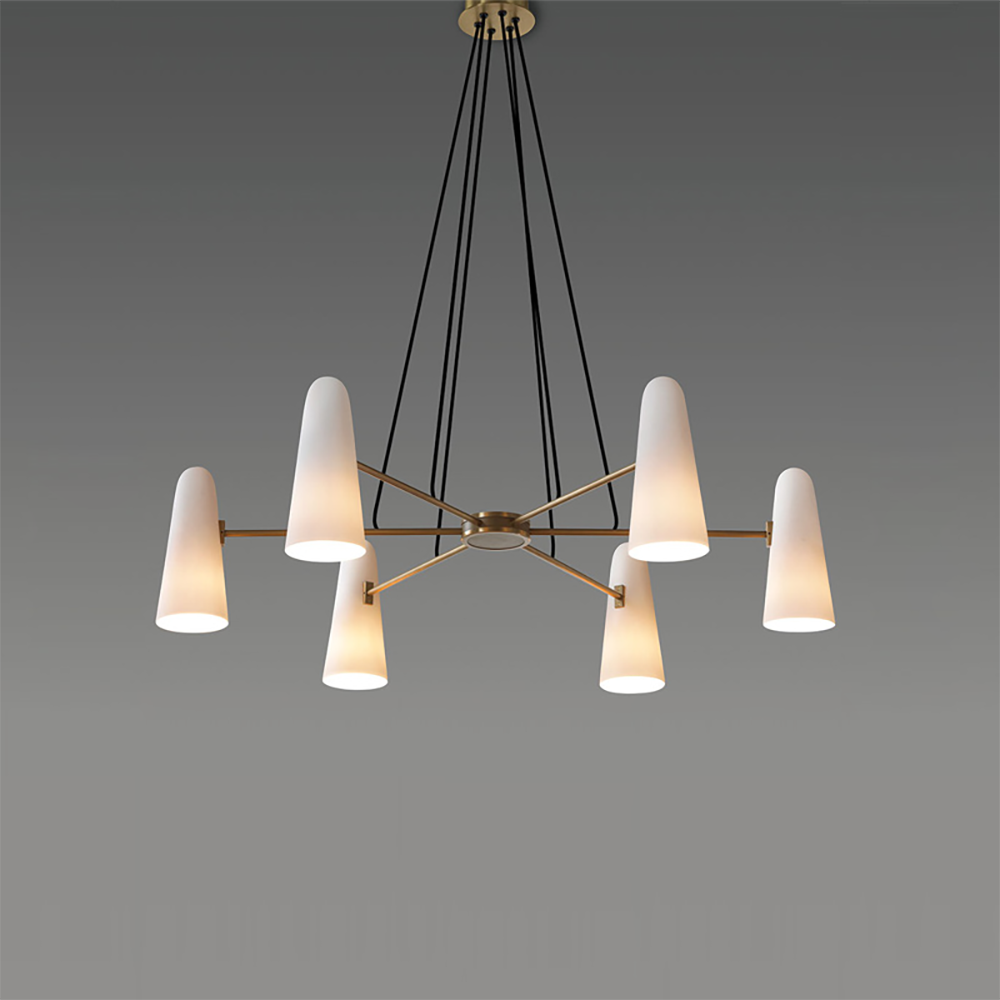 Artemis Chandelier Cone-Shaped