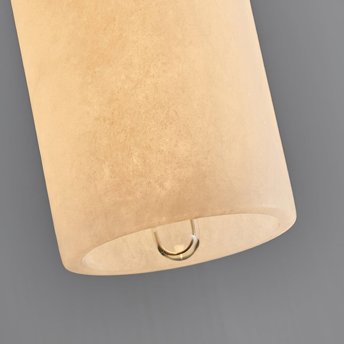 Nivenira zylindrische Pendelleuchte aus Alabaster