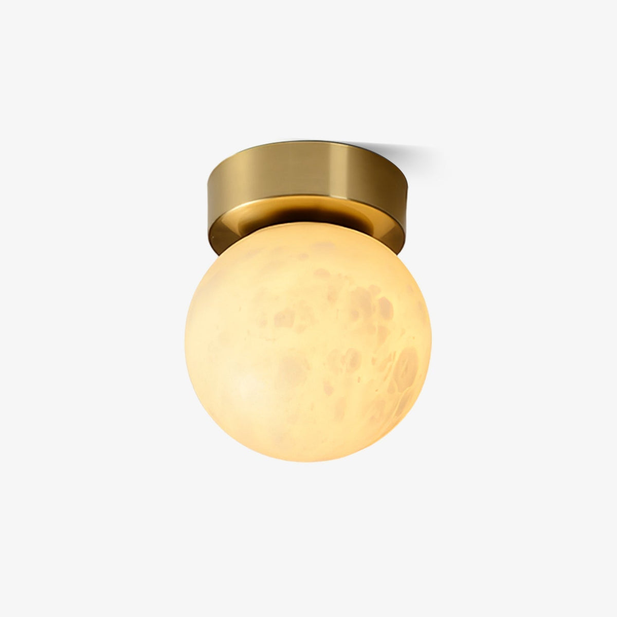 Otheyra Minimalistische Alabaster-flache Deckenleuchte