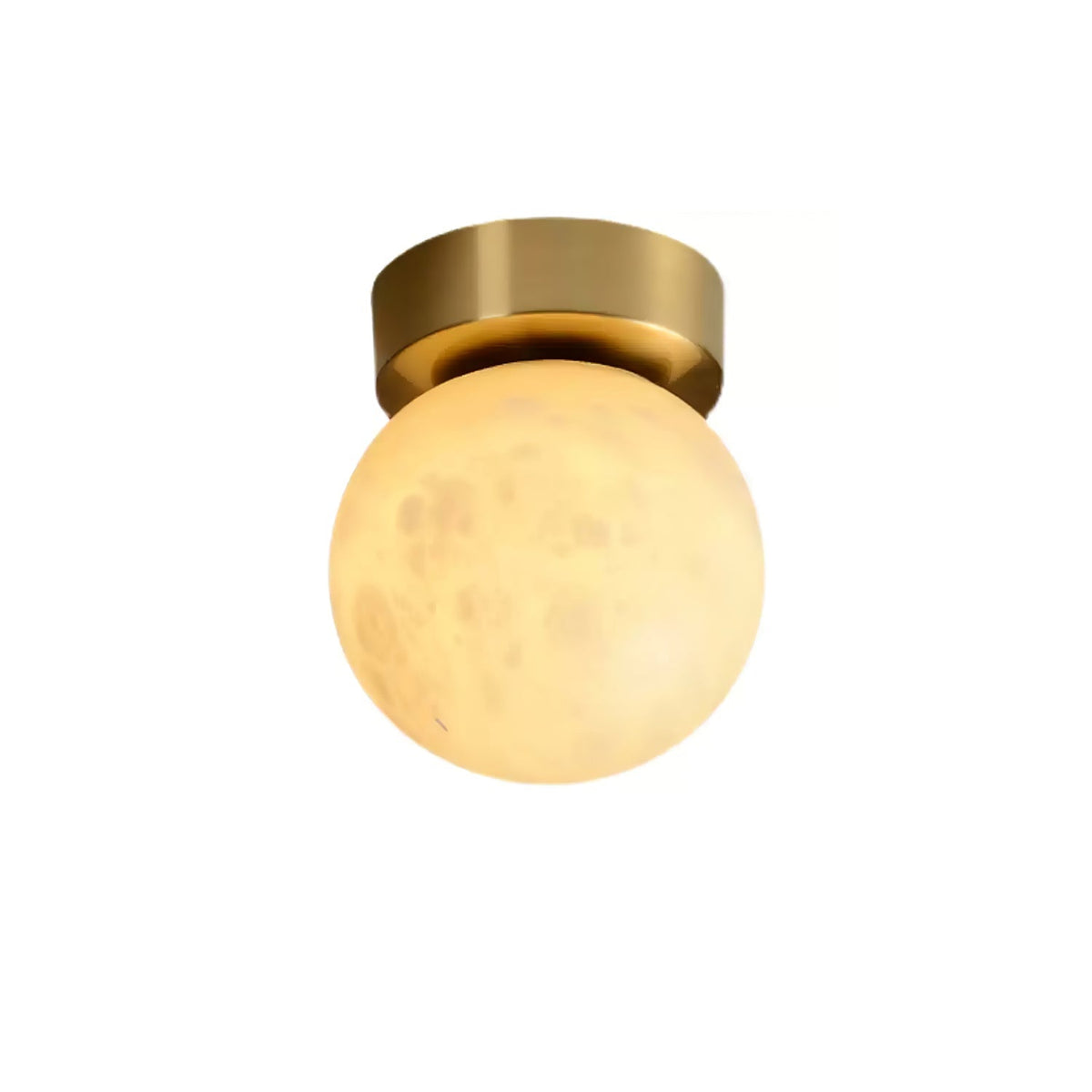 Otheyra Minimalistische Alabaster-flache Deckenleuchte
