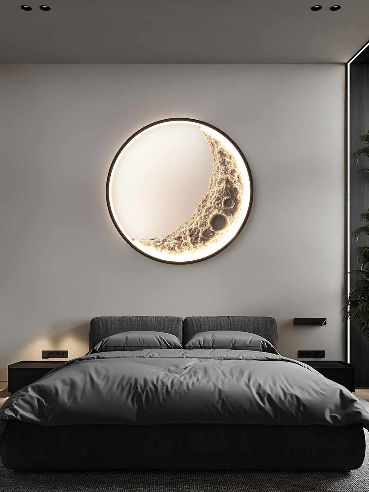 Dua Premium skandinavisch Art Kunstharz-Wandleuchte