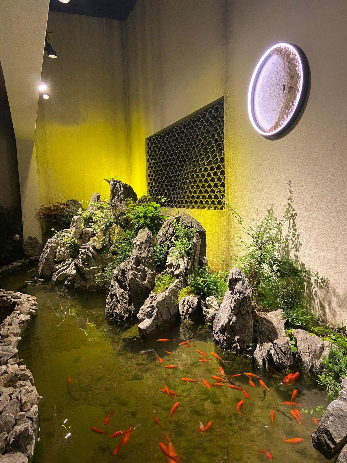 Dua Premium skandinavisch Art Kunstharz-Wandleuchte