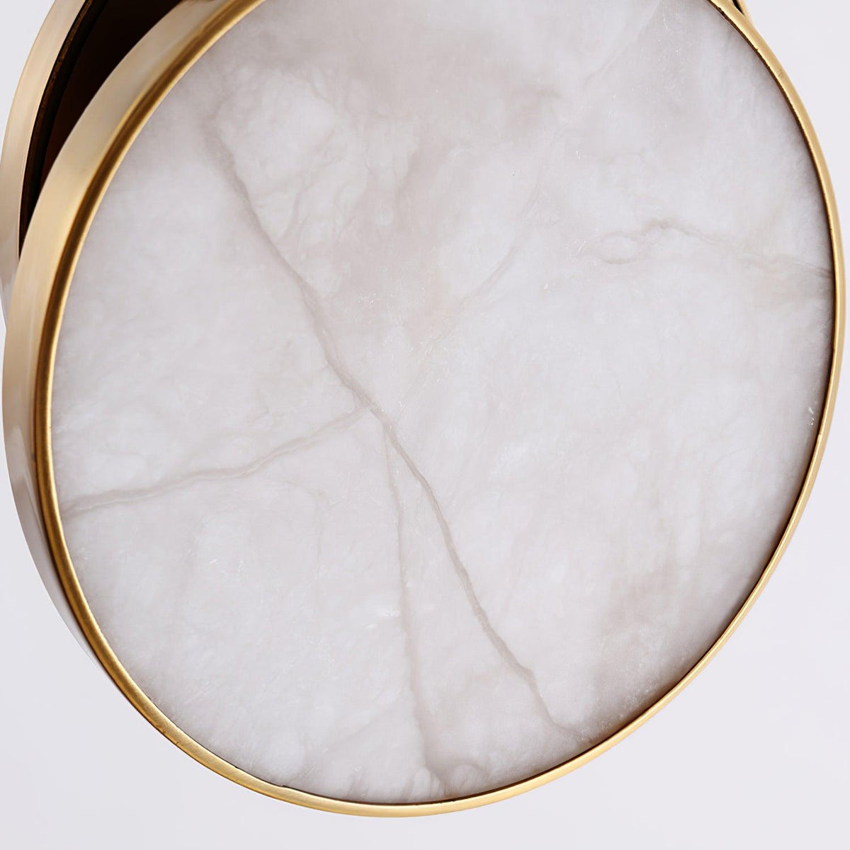 Synoryra Dual Disc Alabaster Pendelleuchte