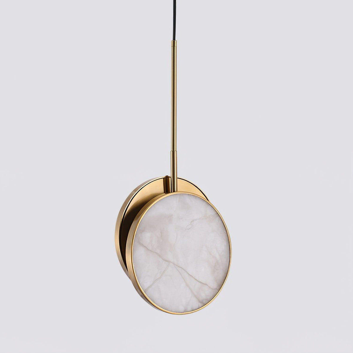 Synoryra Dual Disc Alabaster Pendelleuchte