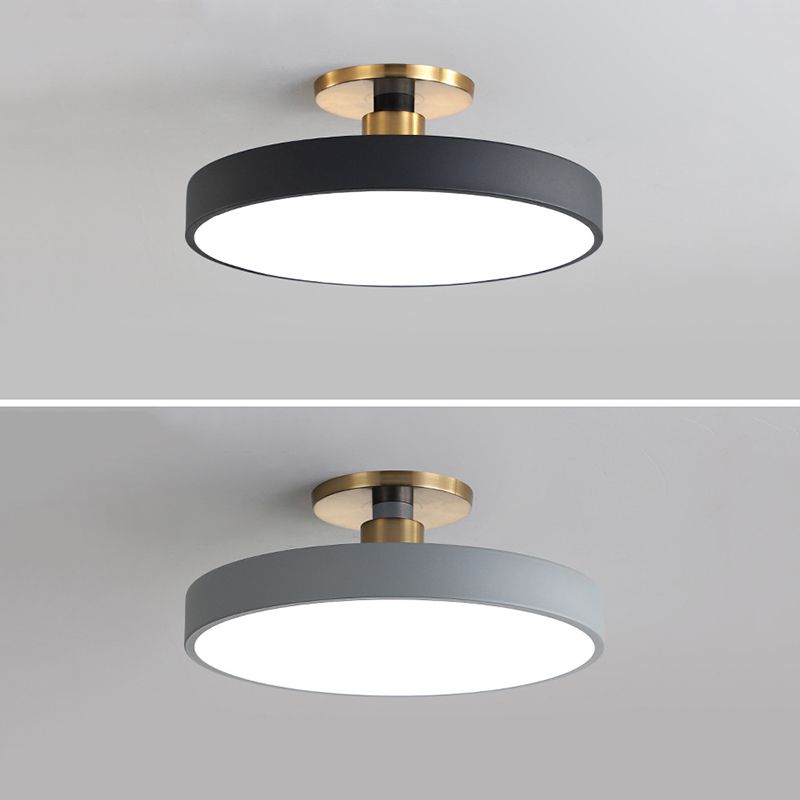 Valentina Modern LED Deckenleuchte Schwarz Schlafzimmer/Arbeitszimmer