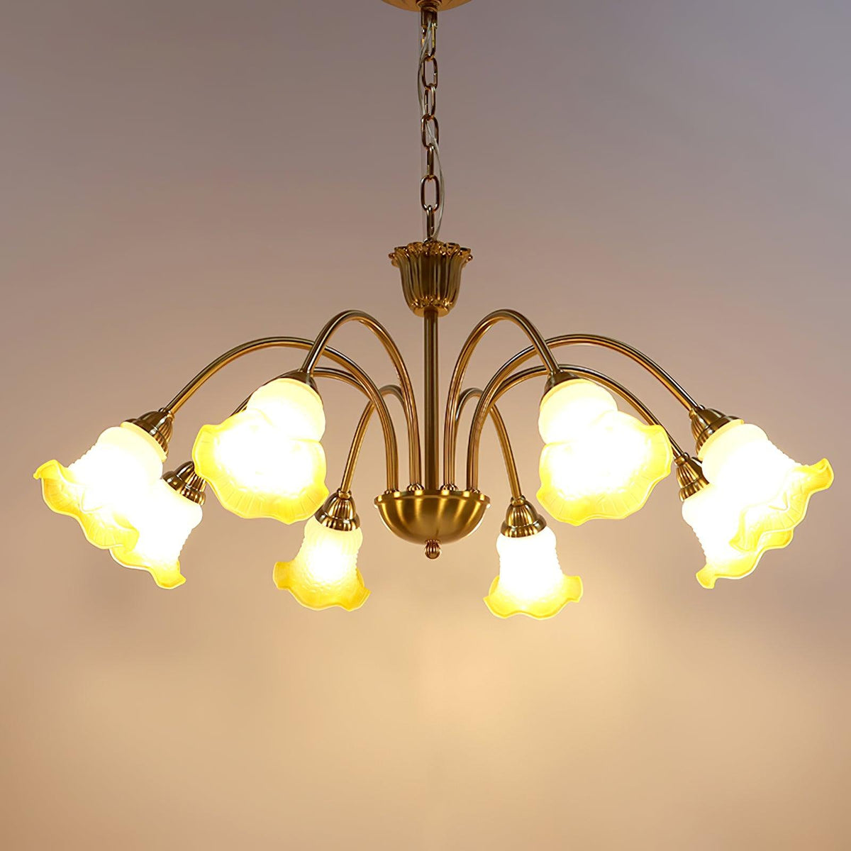Diane Vintage-Glas-Kronleuchter