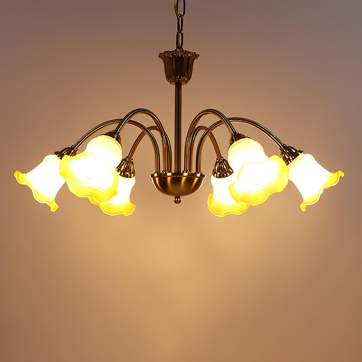 Diane Vintage-Glas-Kronleuchter