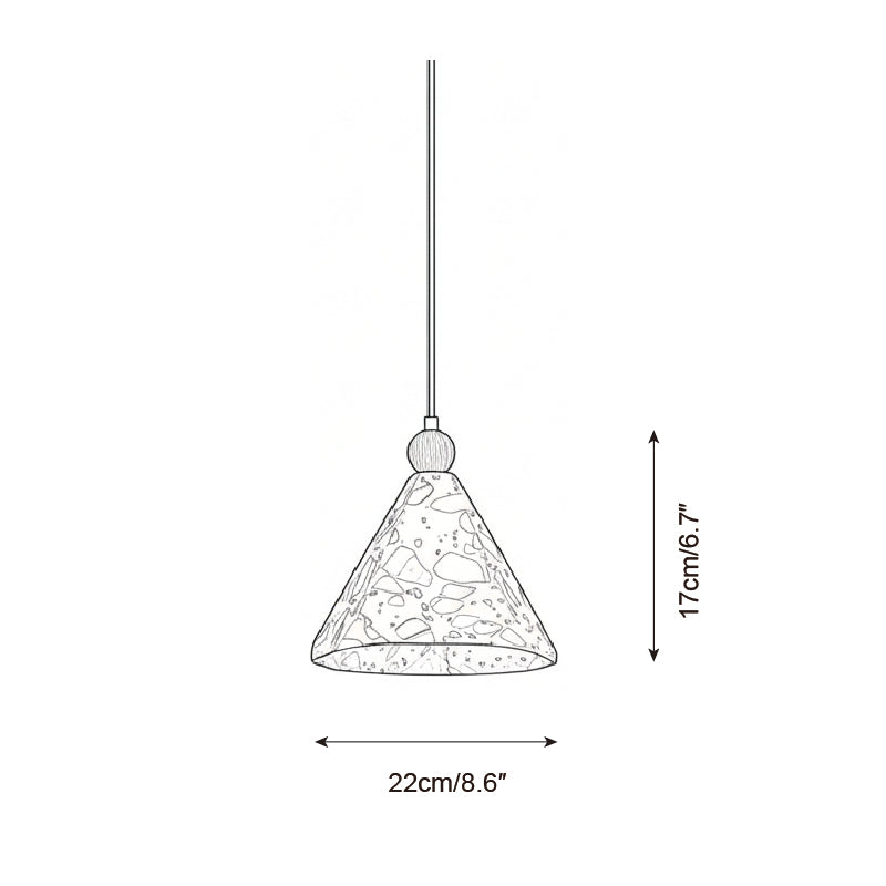 Calisenne Pyramid Pendelleuchte