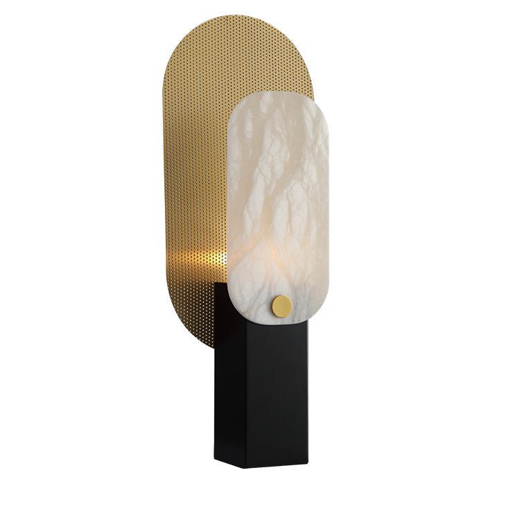 Mosaic Elegance Alabaster Tischleuchte