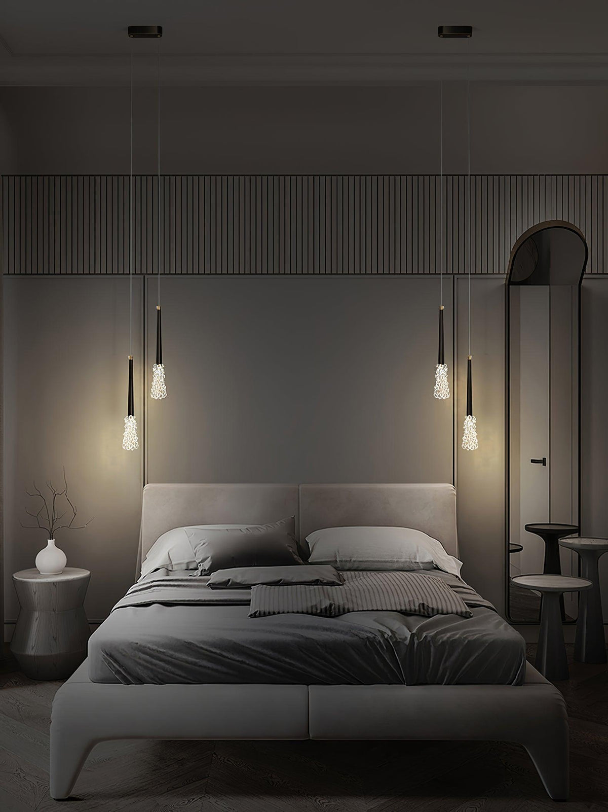 Mozzi moderne Pendelleuchte aus Kristall