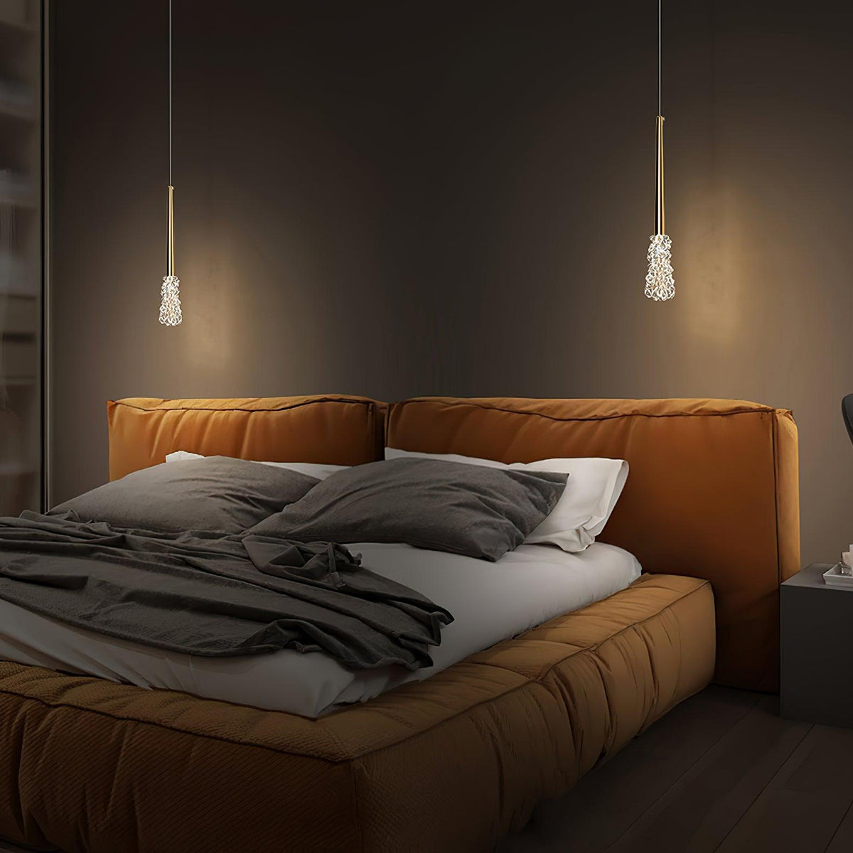 Mozzi moderne Pendelleuchte aus Kristall