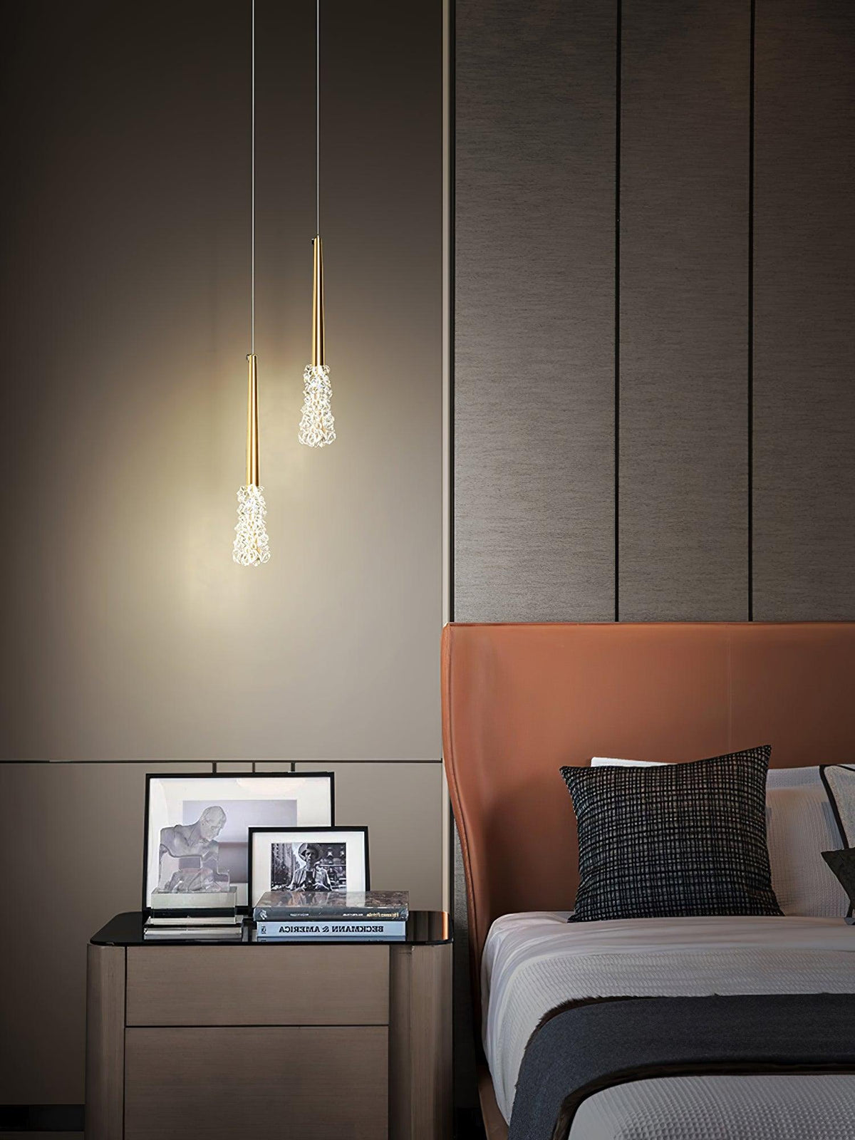 Mozzi moderne Pendelleuchte aus Kristall