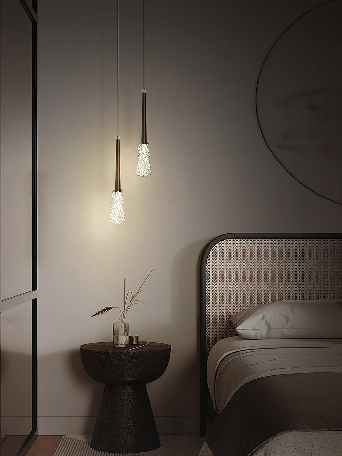 Mozzi moderne Pendelleuchte aus Kristall