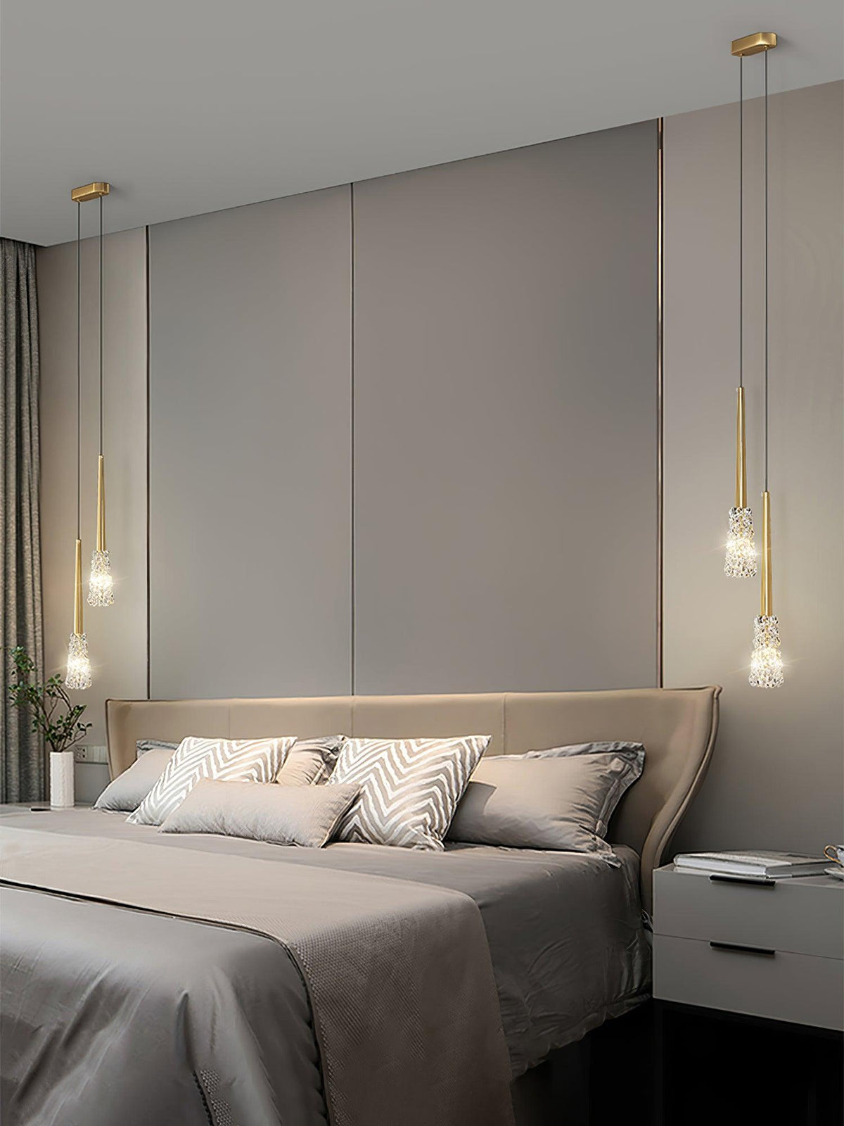 Mozzi moderne Pendelleuchte aus Kristall
