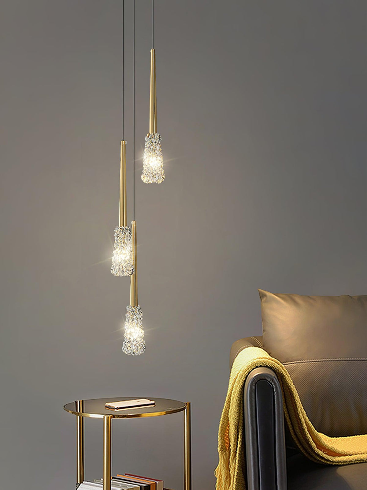 Mozzi moderne Pendelleuchte aus Kristall