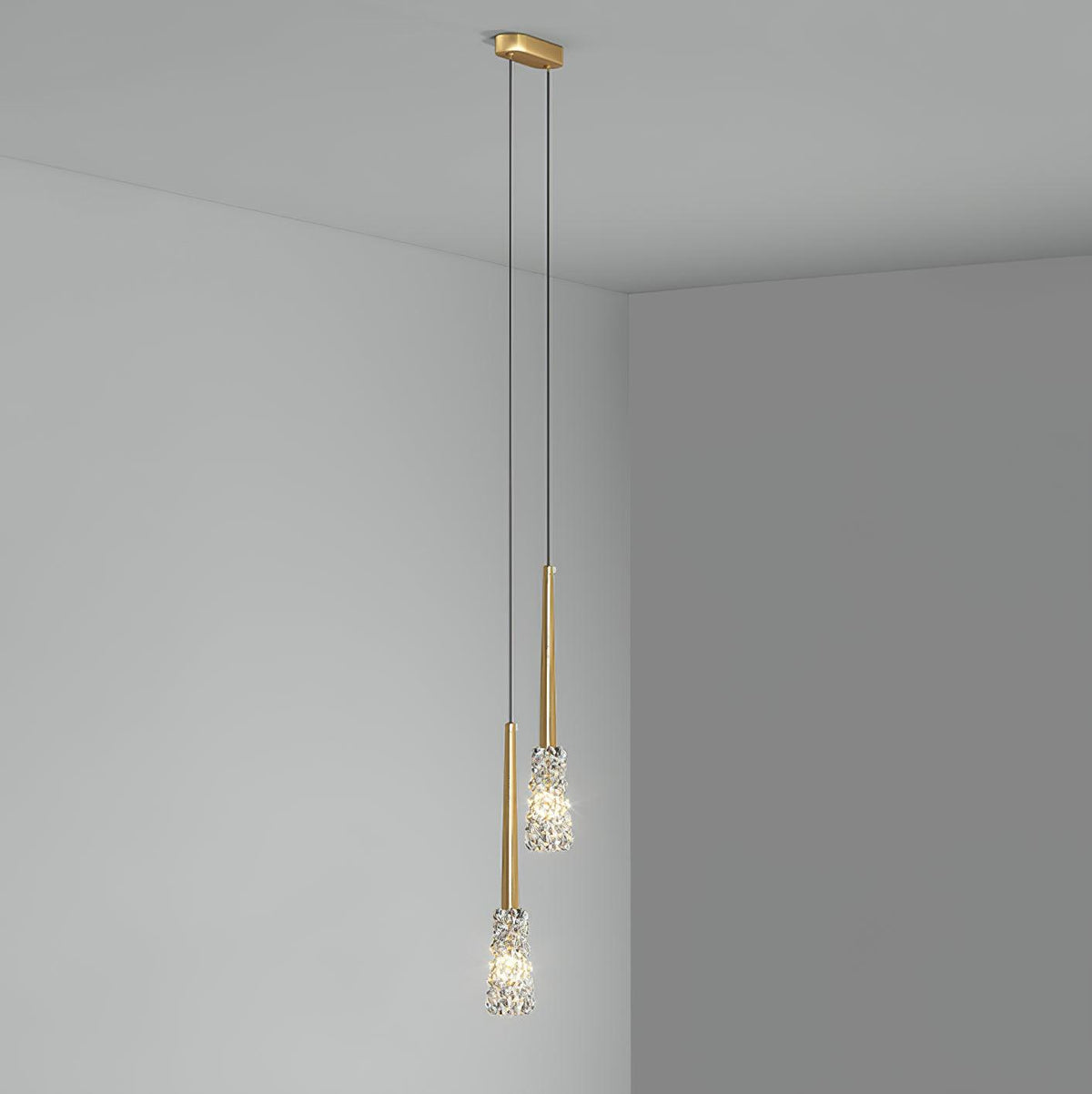 Mozzi moderne Pendelleuchte aus Kristall