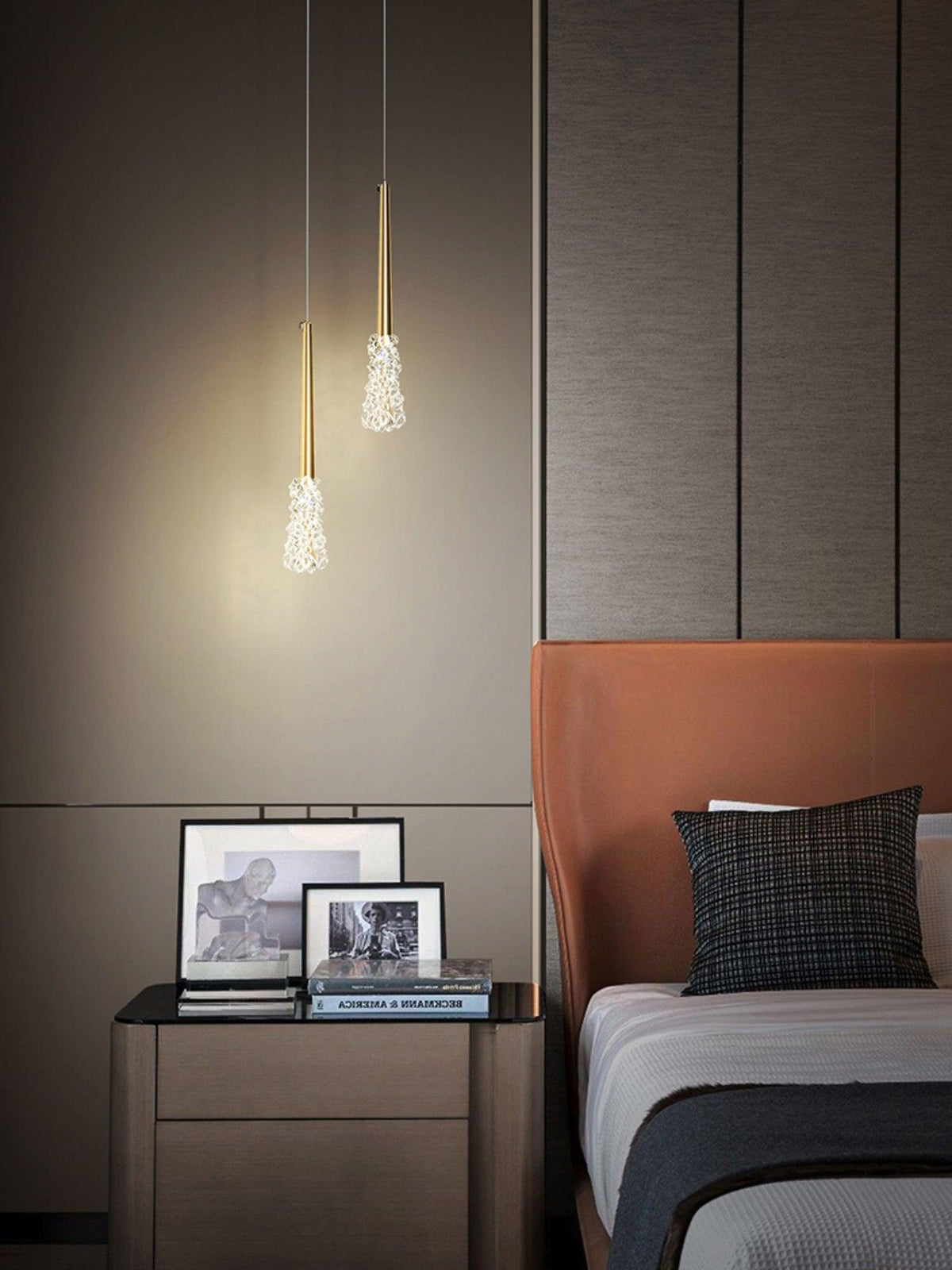 Mozzi moderne Pendelleuchte aus Kristall