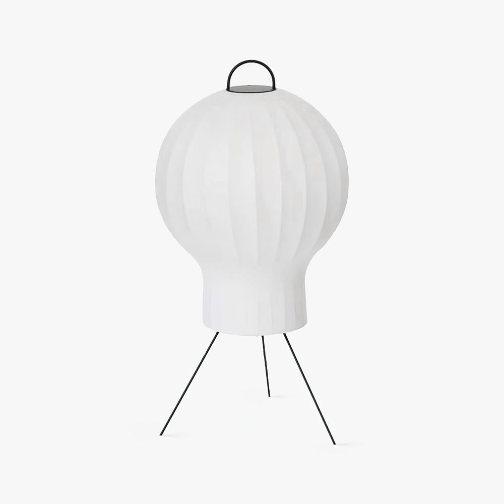 Balloon Stehleuchte aus Seide im minimalistischen Stil