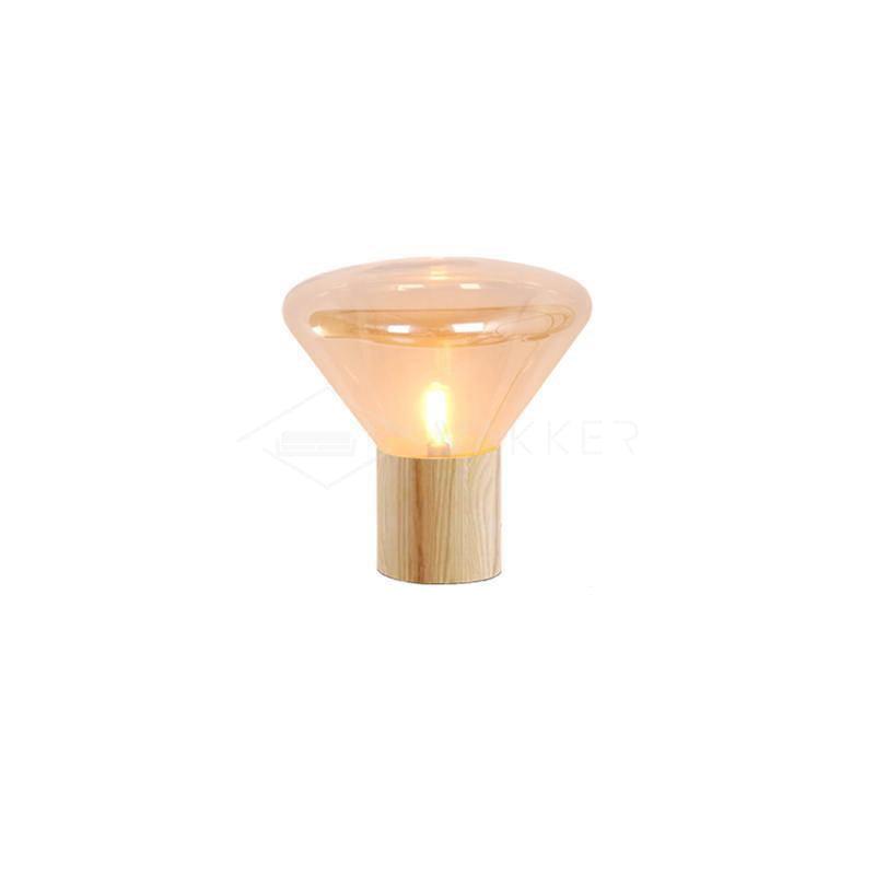 Sylirella Minimalistische Tischleuchte aus Holz