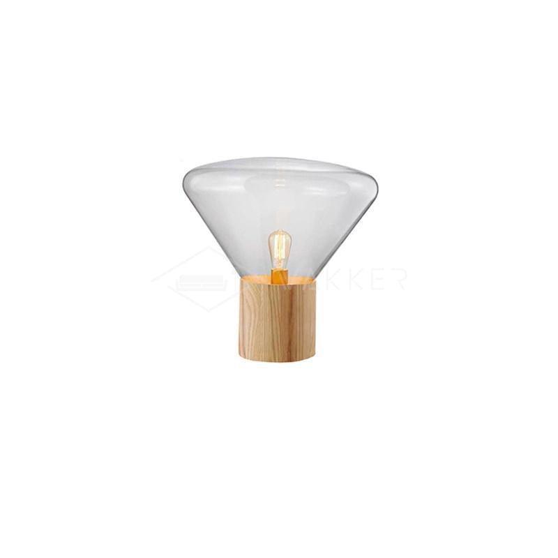 Sylirella Minimalistische Tischleuchte aus Holz
