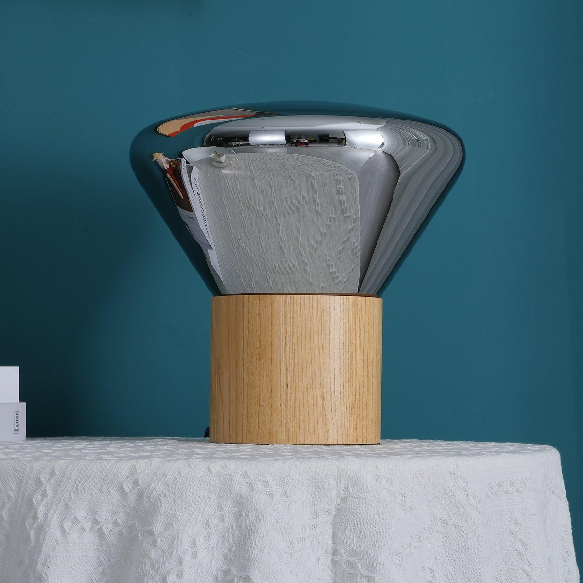 Sylirella Minimalistische Tischleuchte aus Holz