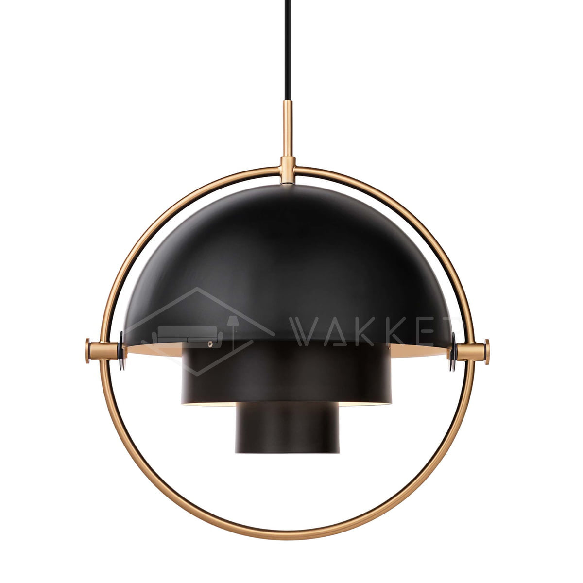 Miruaine Pendelleuchte Deformed Ball Golden