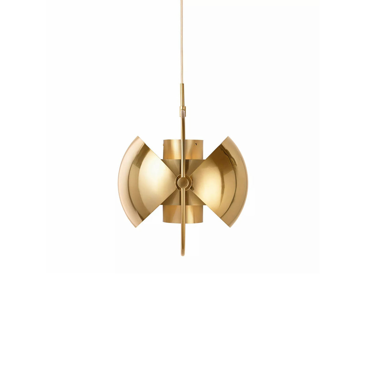 Miruaine Pendelleuchte Deformed Ball Golden