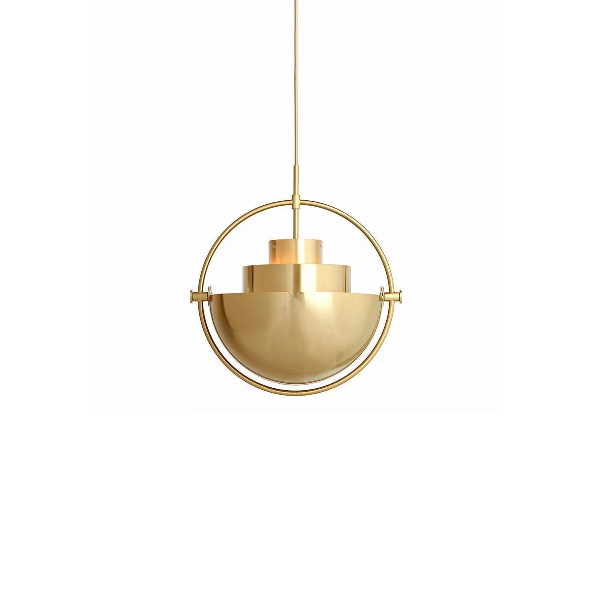 Miruaine Pendelleuchte Deformed Ball Golden