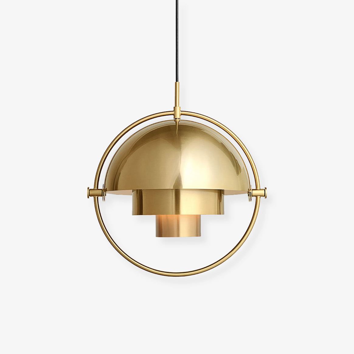 Miruaine Pendelleuchte Deformed Ball Golden