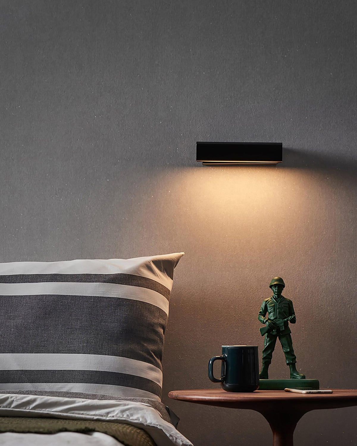 Verstellbare Aluminium-Wandleuchte für Schlafzimmer und Wohnzimmer | Cielum