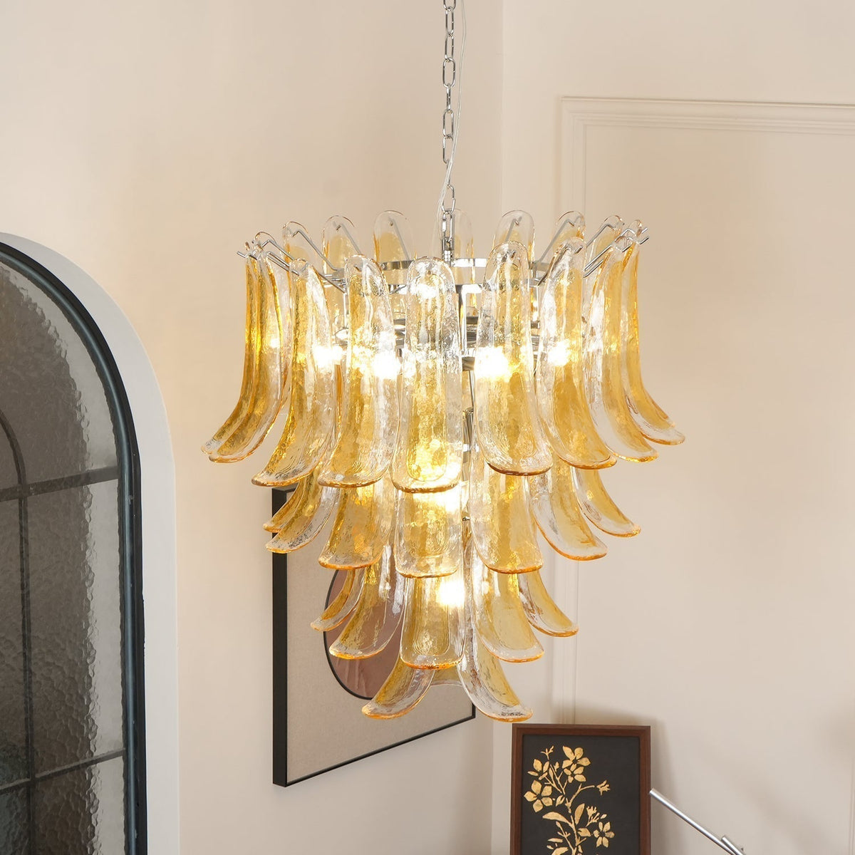 Kelly Murano-Glas-Kronleuchter