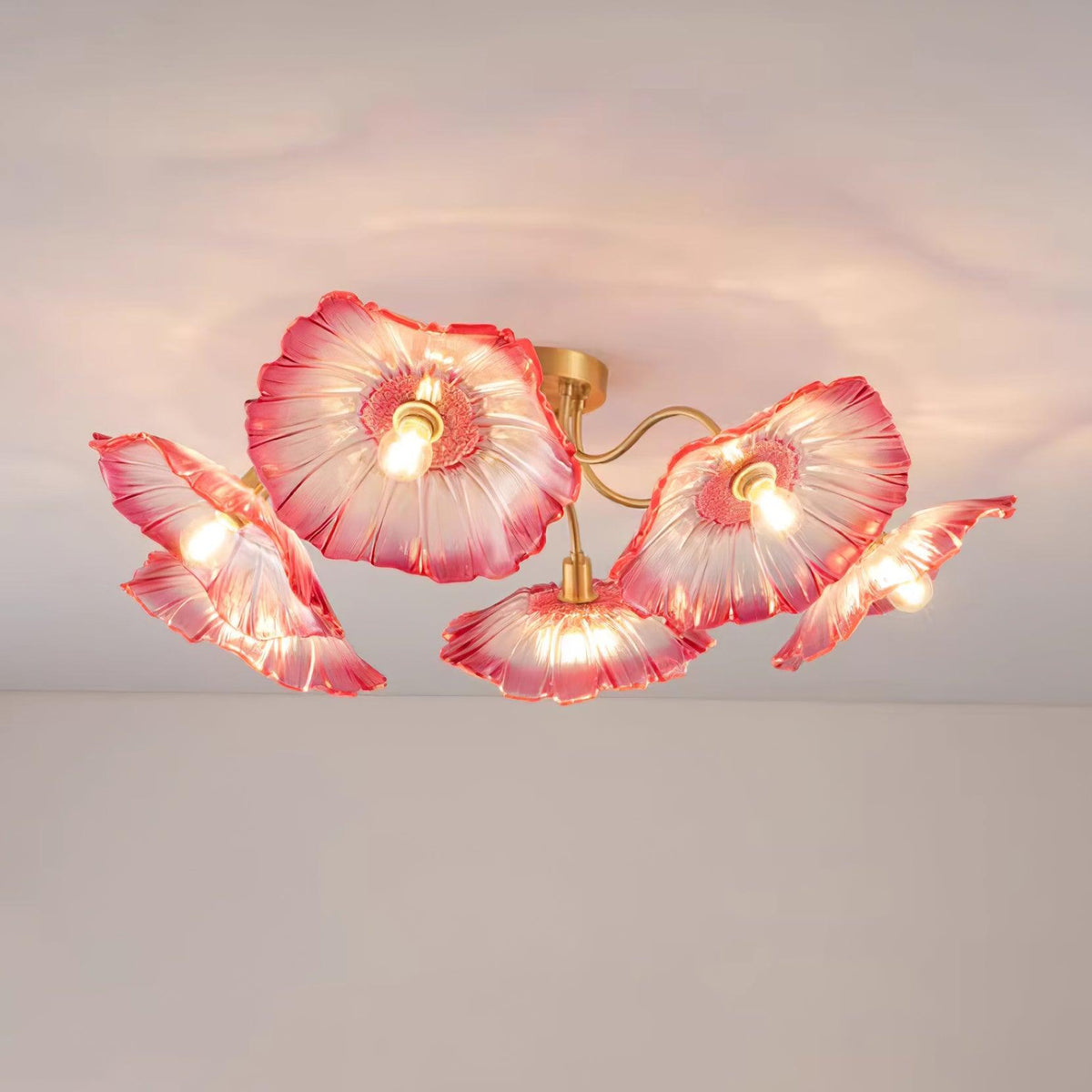 Ryne Deckenleuchte Glas