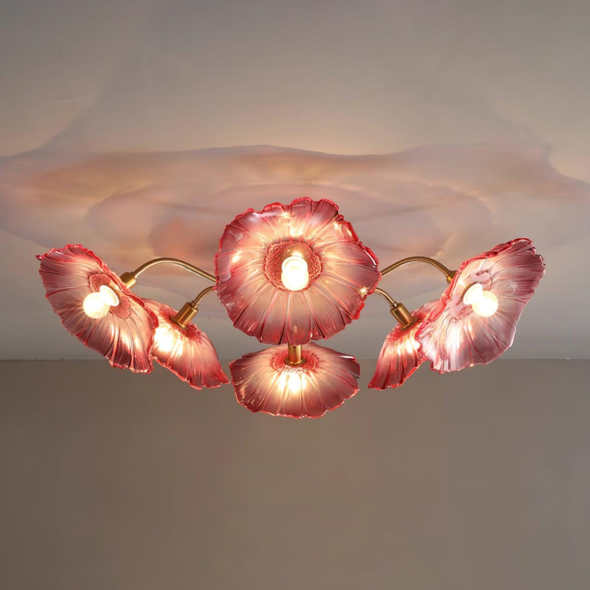 Ryne Deckenleuchte Glas