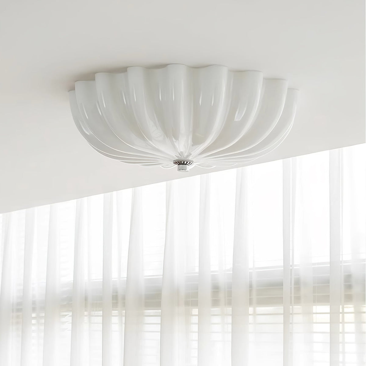 Wyna Mundgeblasene Glas-Deckenleuchte