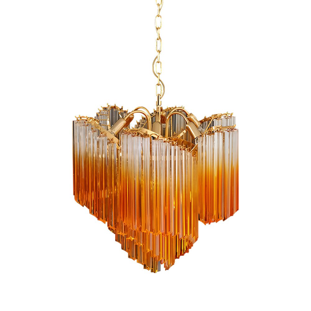Evmararae Kronleuchter aus Gradient-Glas