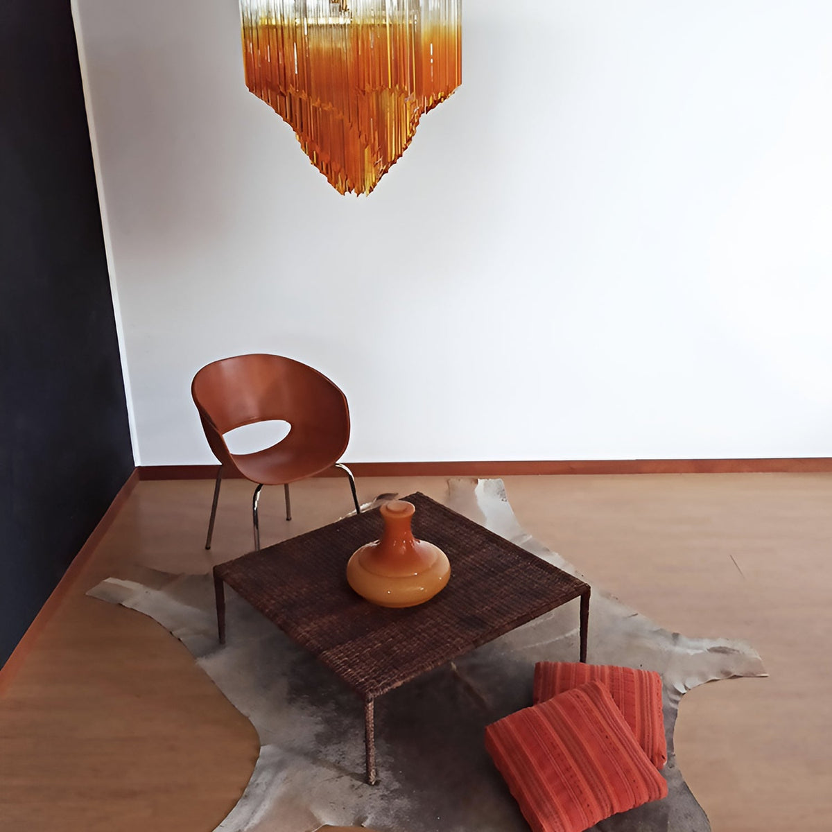 Evmararae Kronleuchter aus Gradient-Glas