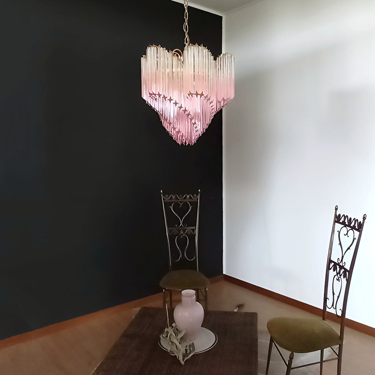 Evmararae Kronleuchter aus Gradient-Glas