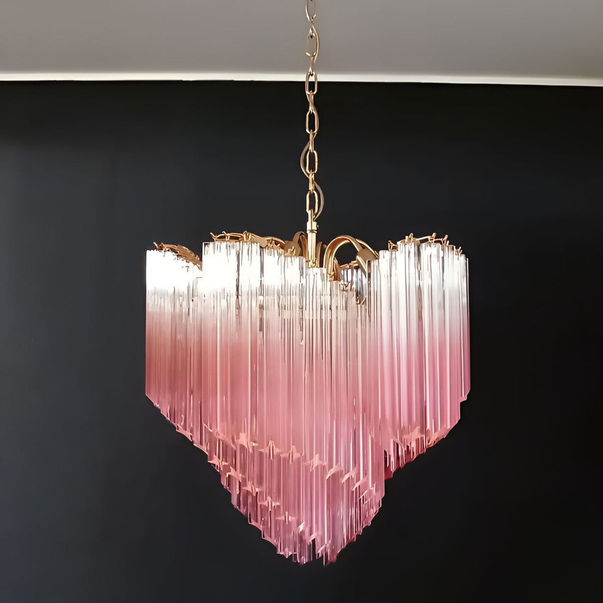 Evmararae Kronleuchter aus Gradient-Glas