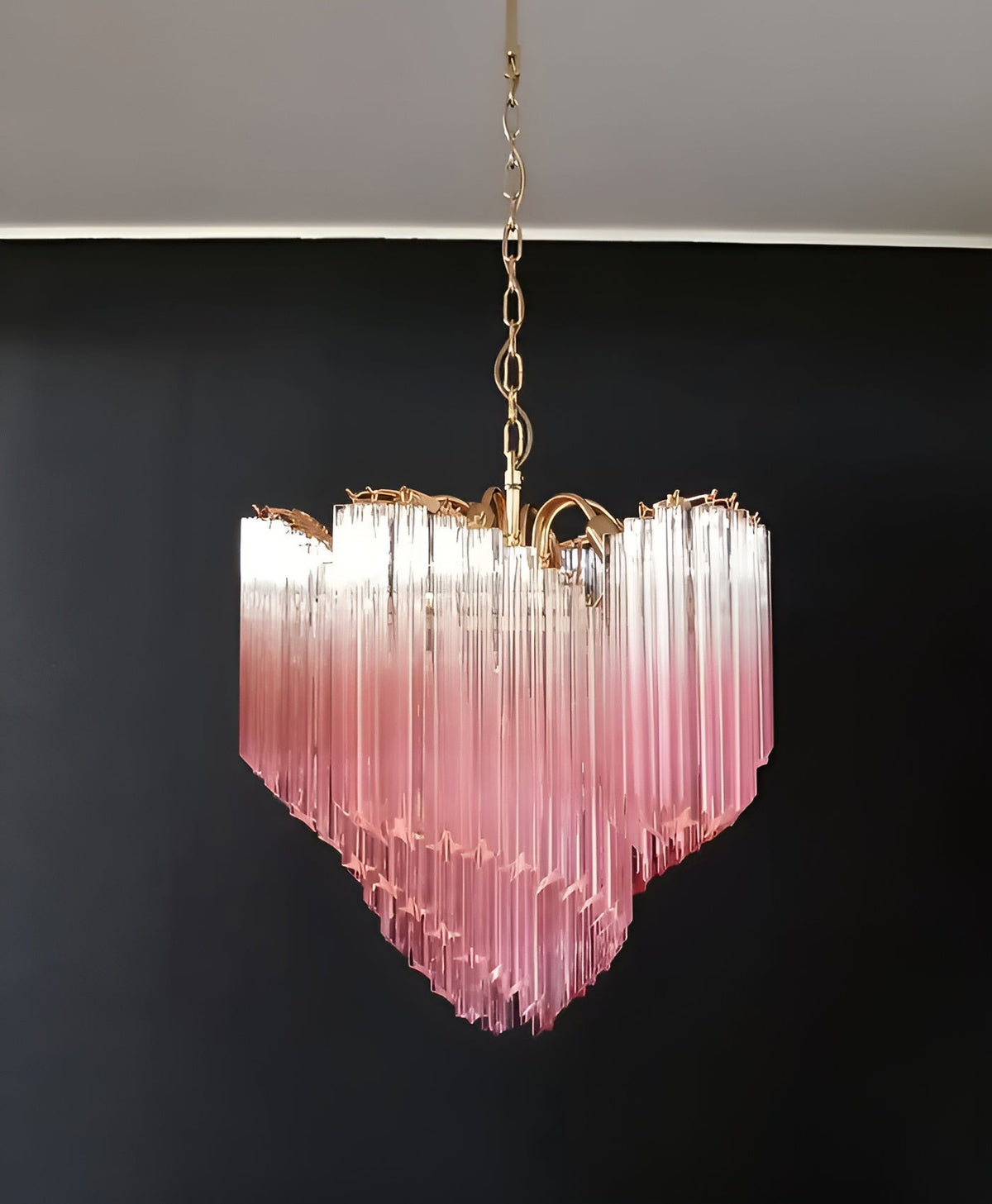 Evmararae Kronleuchter aus Gradient-Glas