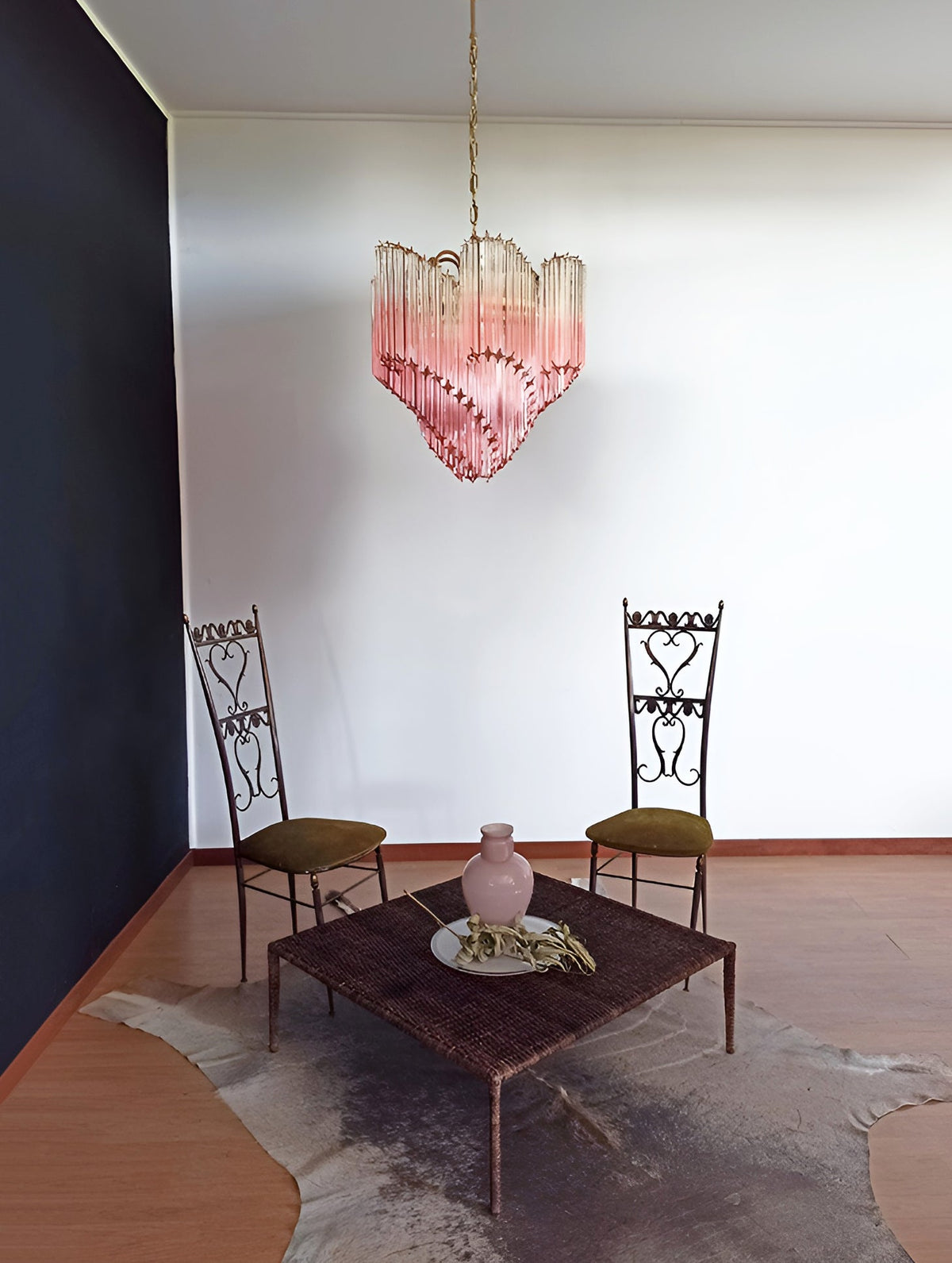 Evmararae Kronleuchter aus Gradient-Glas