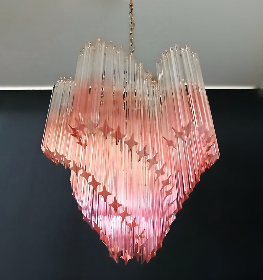Evmararae Kronleuchter aus Gradient-Glas