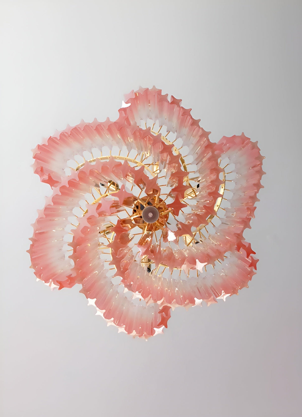 Evmararae Kronleuchter aus Gradient-Glas